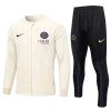 Paris Saint-Germain Cream Version Trainingsanzüge Suit 2023-24 Für Herren